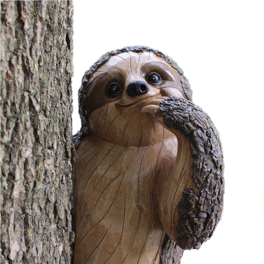 Amazon.com: Colomix Sloth Tree Hugger, Spring Outdoor Yard